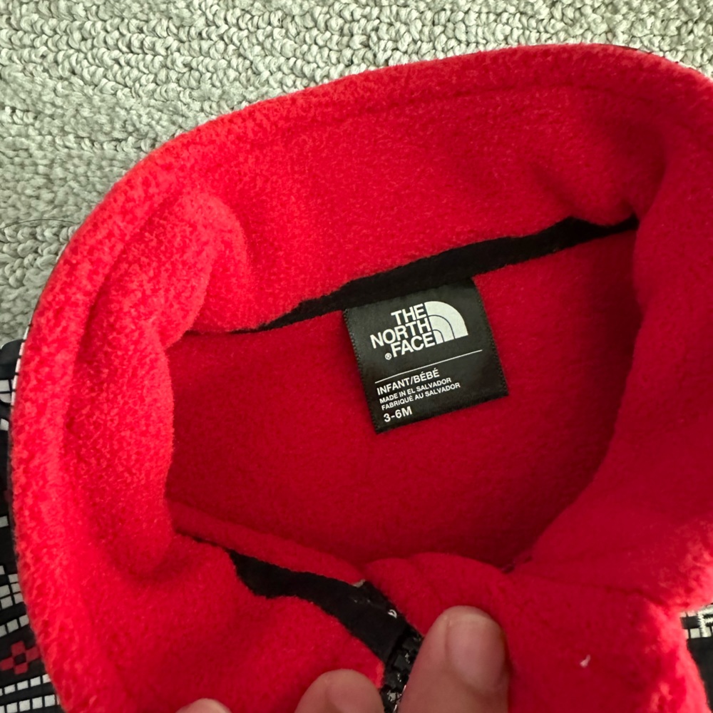 The Northface full zip infant jacket